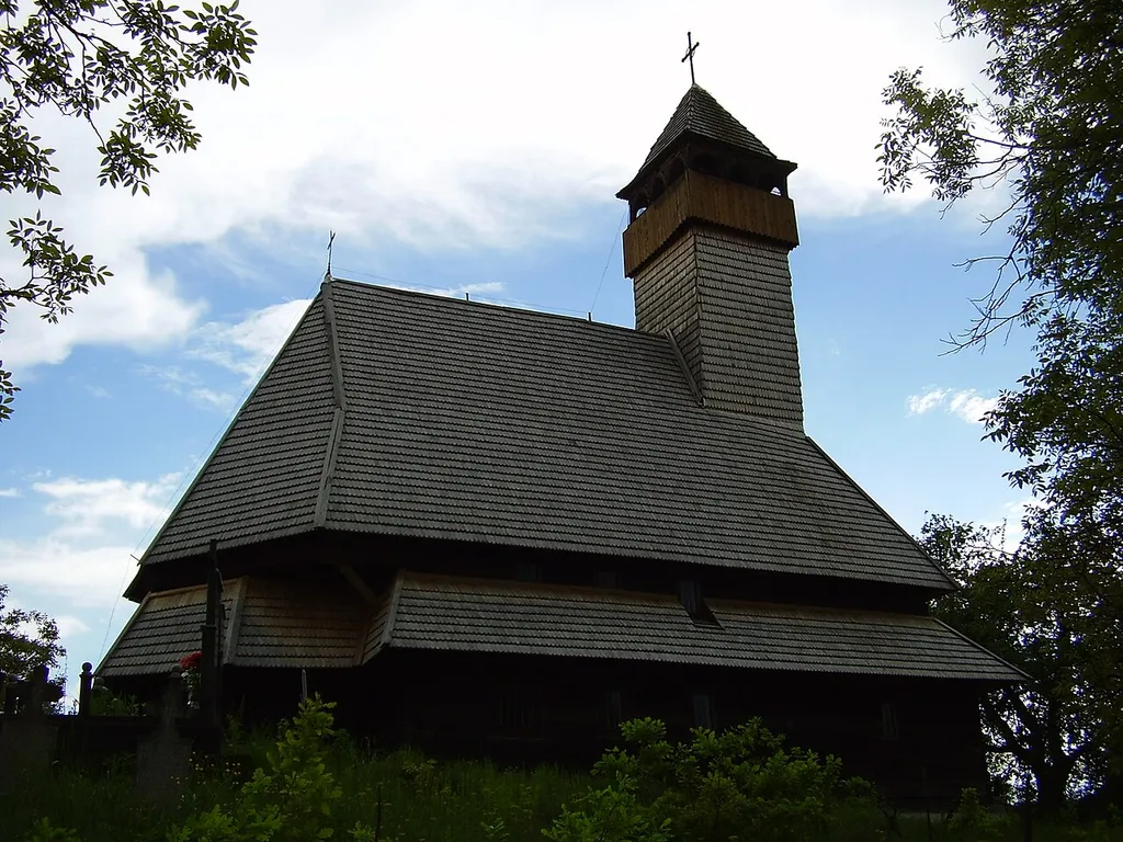 Миколаївська церква (нижня) (дер.), Середнє Водяне,