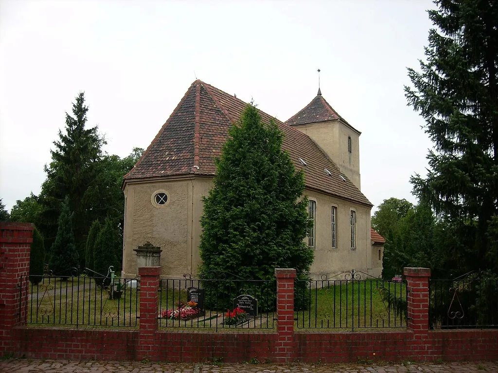 Church of the village of Altbelgern (Mühlberg/Elbe, Elbe-Elster district, Brandenburg)