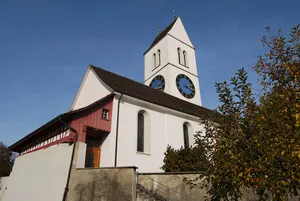 Reformed church with rectory