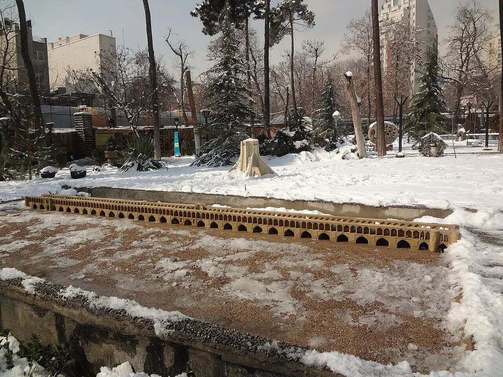This is a photo of a monument in Iran identified by the ID