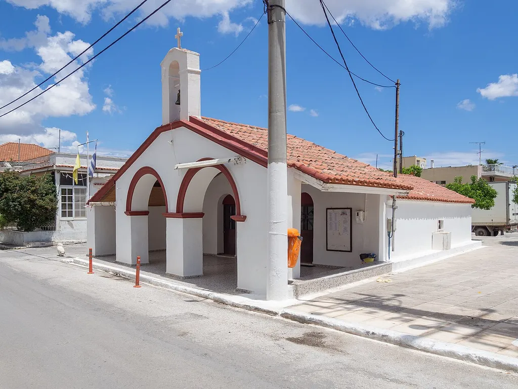The church of Saint Spiridon and Sain Constantine in Koropi, Attica.