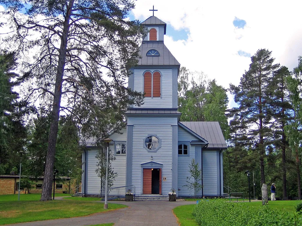 Pertunmaa church in Pertunmaa, Finland
