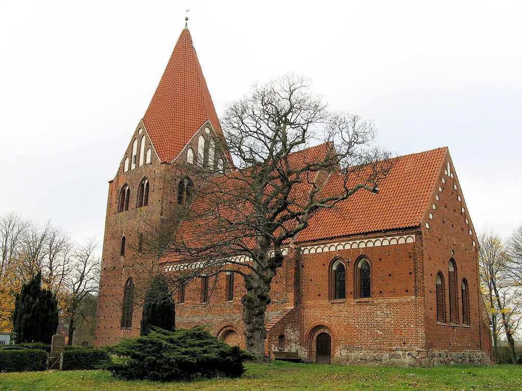 Church in Neuburg, Mecklenburg-Vorpommern, Germany