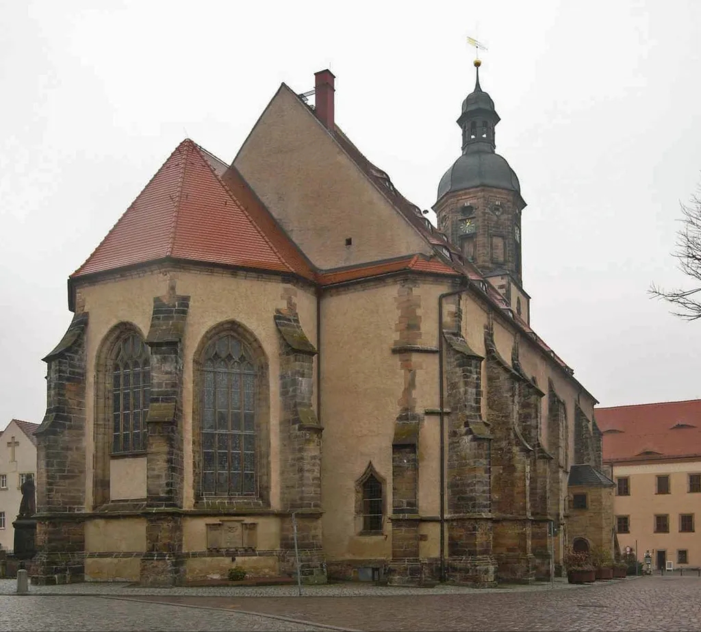 Dippoldiswalde, city church St. Mary and Laurentius (built 13. century)