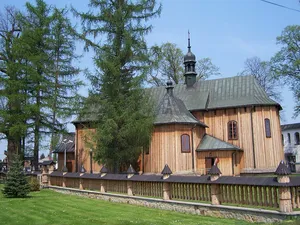 Saint Stanislaus church in Humniska