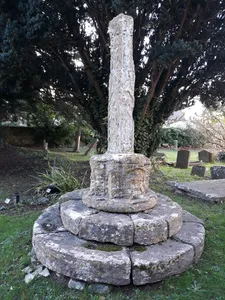 Base And Shaft Of Churchyard Cross Approximately 16 Metres South South East Of South Porch Of Church Of St Bartholomew
