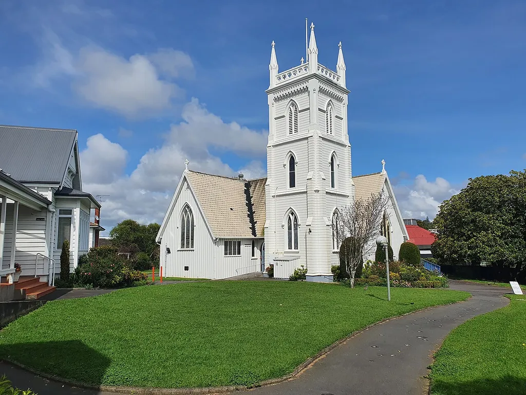 Saint Marks Anglican Church and the St. Mark's Parish Centre in Remuera, Auckland, NZ.