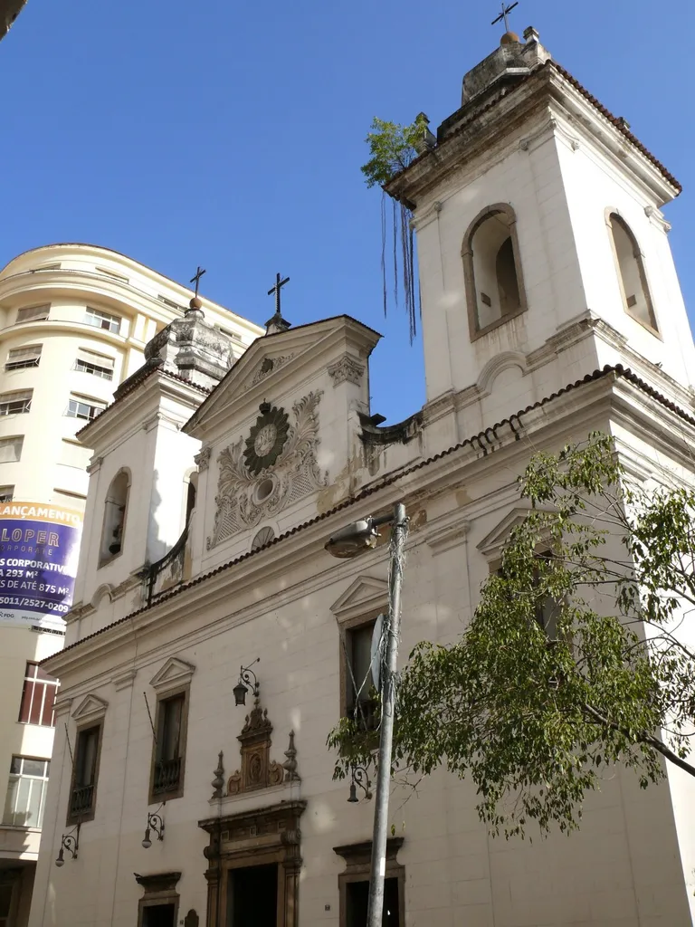 The church of Our Lady of the Rosary and Saint Benedict in Rio de Janeiro (Brasil).