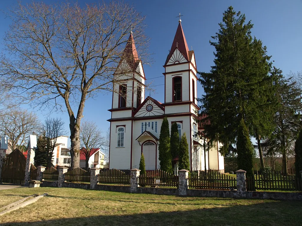 Aukštadvaris church, Trakai district, Lithuania