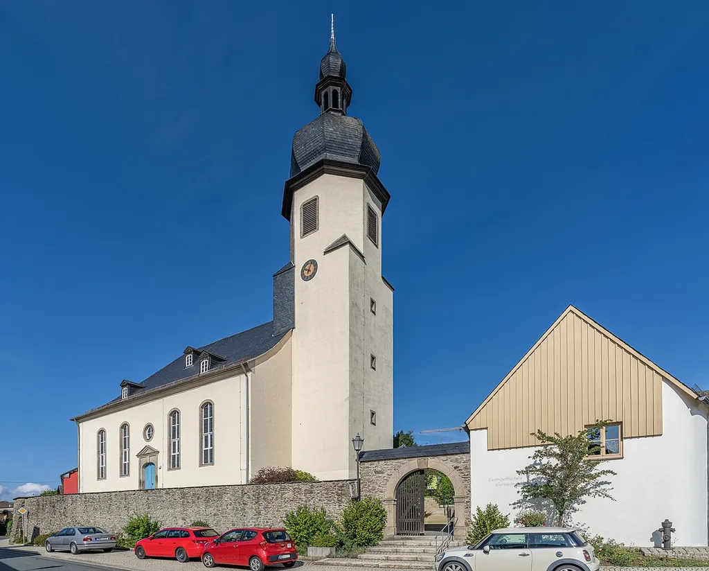 The parish church of Trogen in Upper Franconia.