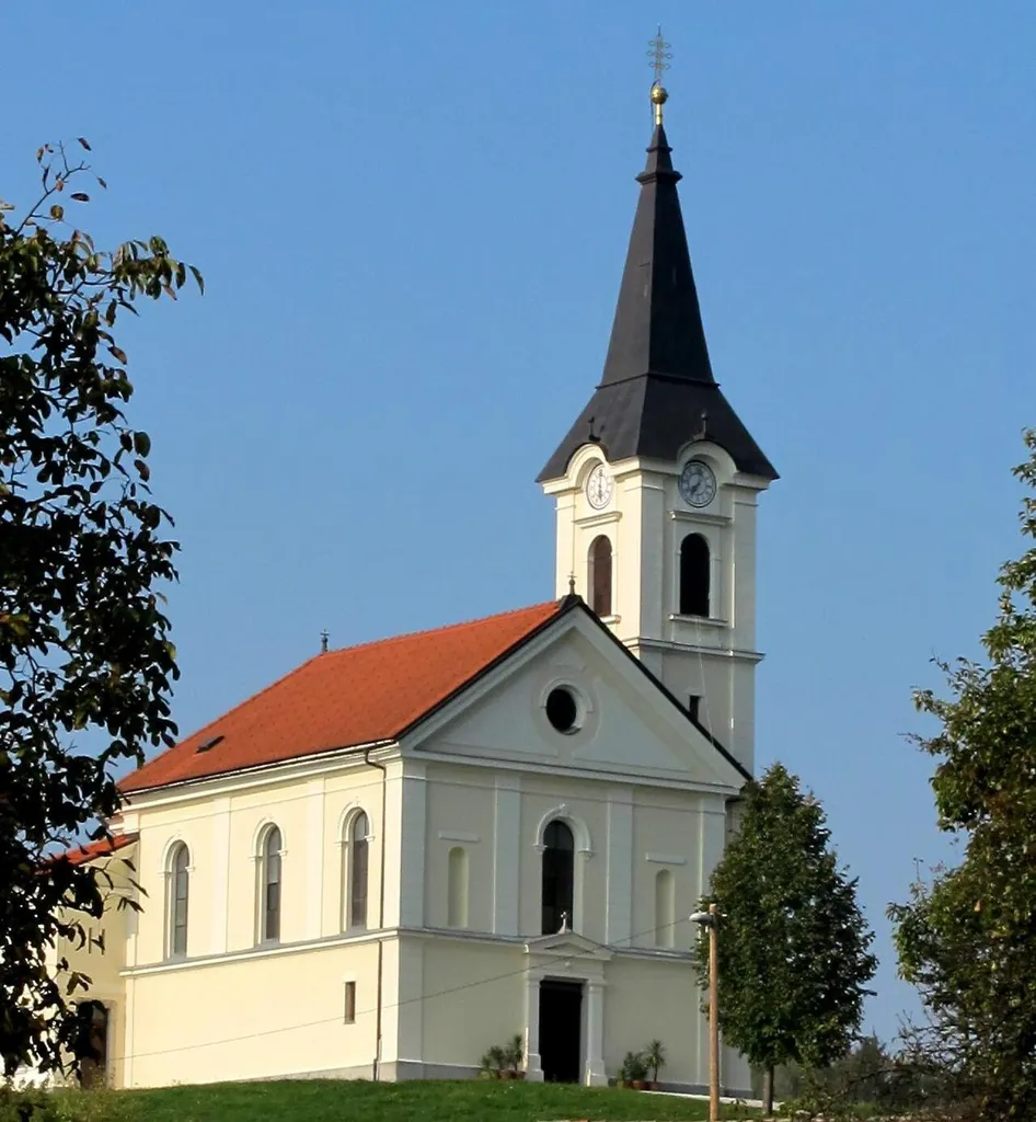 Saint Anne's Church in Javor, City Municipality of Ljubljana, Slovenia.