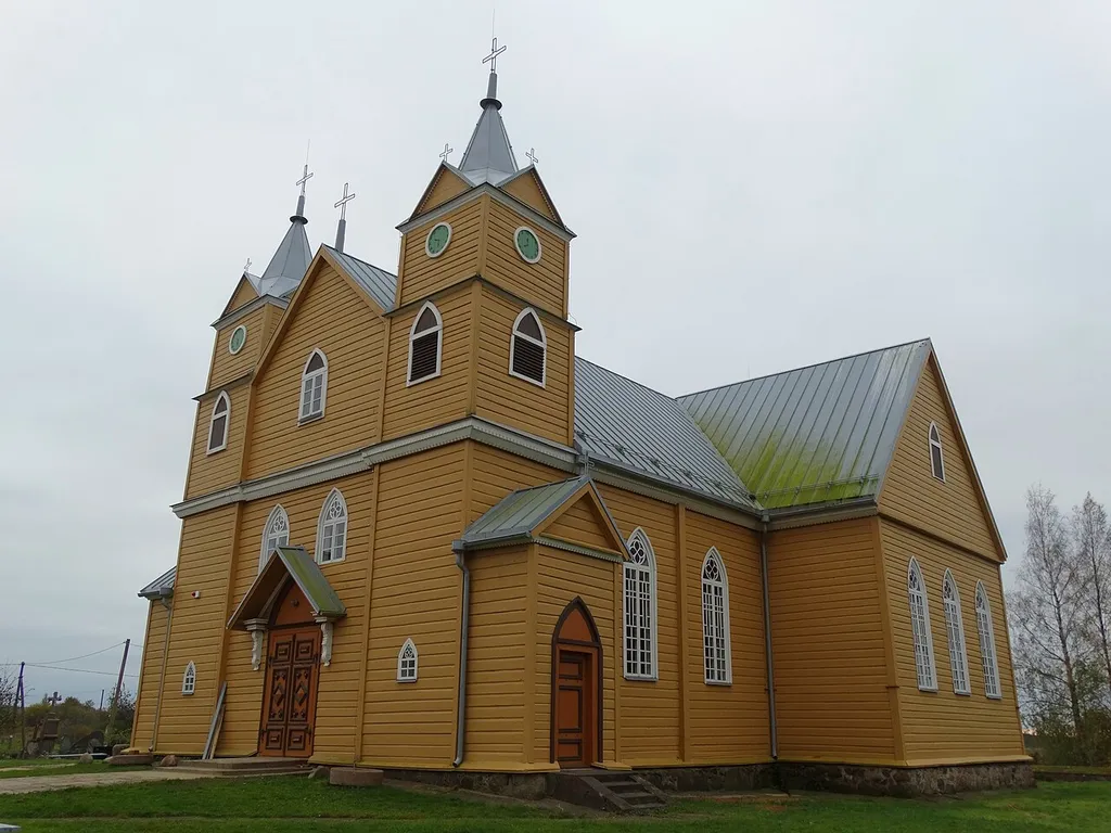 Church of St. Catherine the Martyr in Notėnai, Skuodas District, Lithuania
