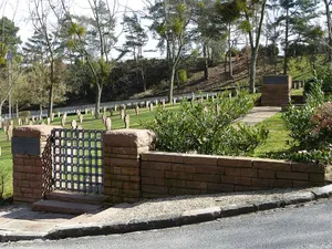 German military section of Les Gonards Cemetery
