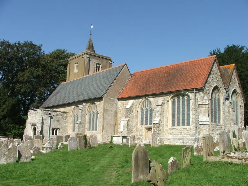 St Michael's parish church, East Peckham, Kent, seen from the southeast