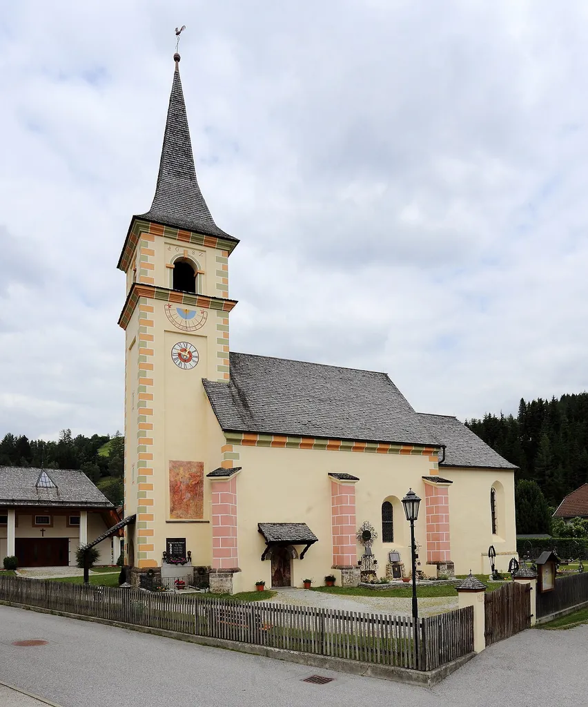 Katholische Filialkirche hl. Andreas in der Salzburger Gemeinde Sankt Andrä im Lungau.