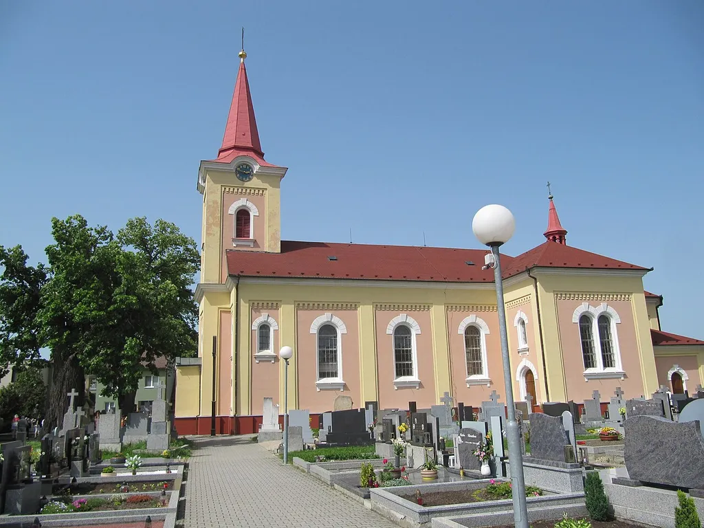 Kněždub, Hodonín District, Czechia.