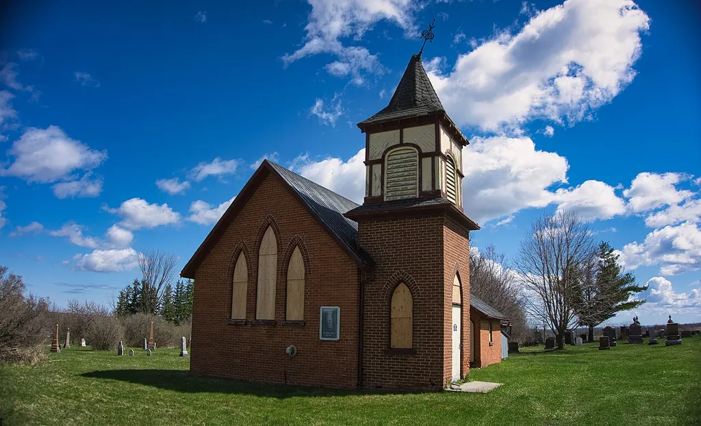 A better quality photograph of the Banda Christ Church taken during my same visit.