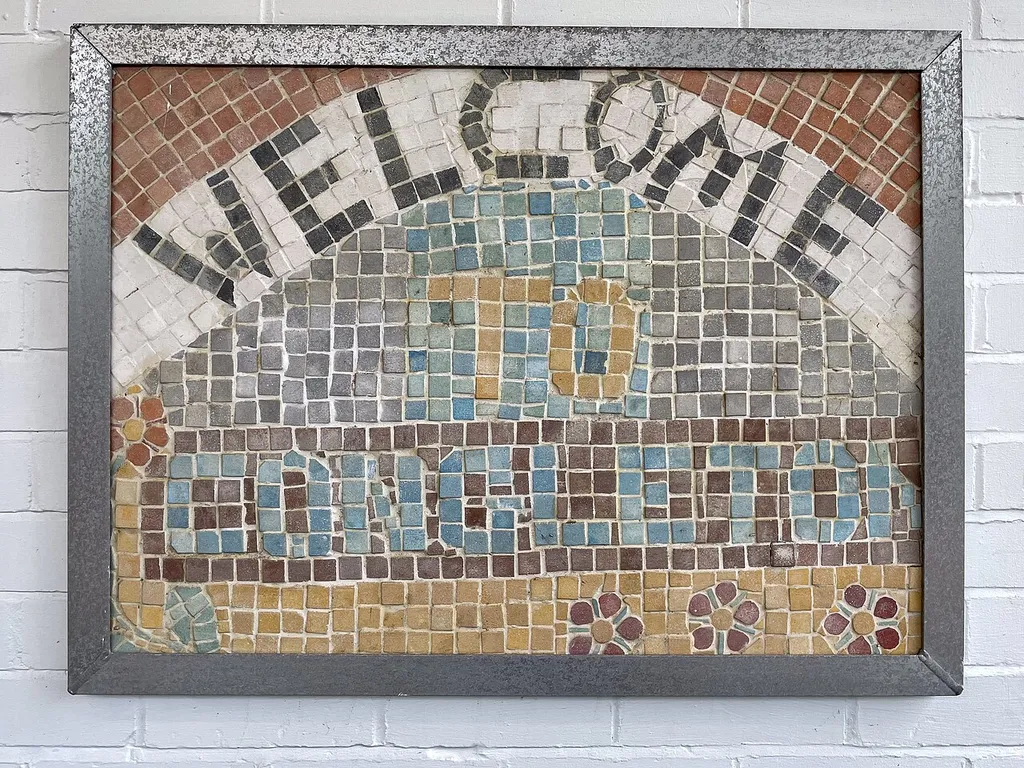 Congleton railway station mosaics
