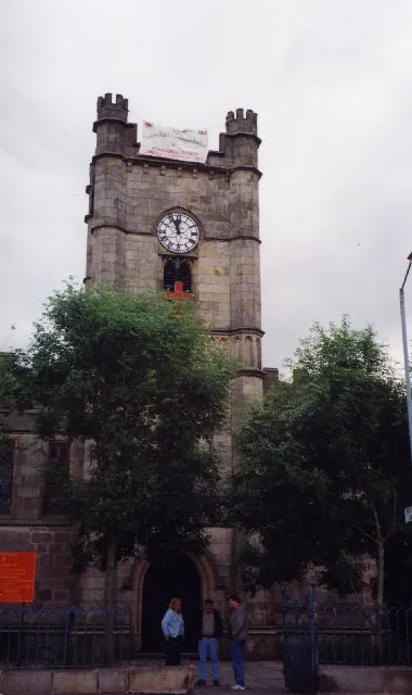 All Saints Church, Newton Heath, Greater Manchester. There is now a school on the site of the former graveyard.
