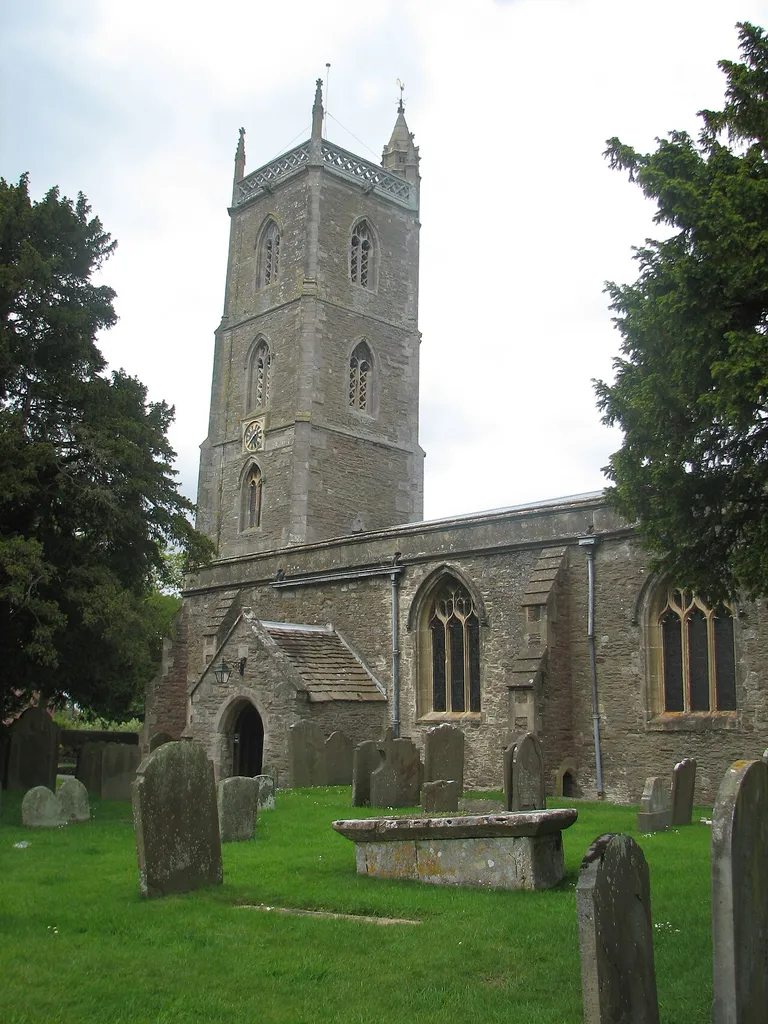 A view of Holy Trinity Church, Nailsea, North Somerset, UK