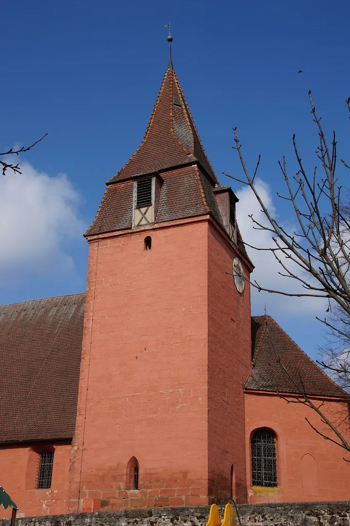 Die katholische Filialkirche St. Stephanus in Mindorf bei Hilpoltstein
