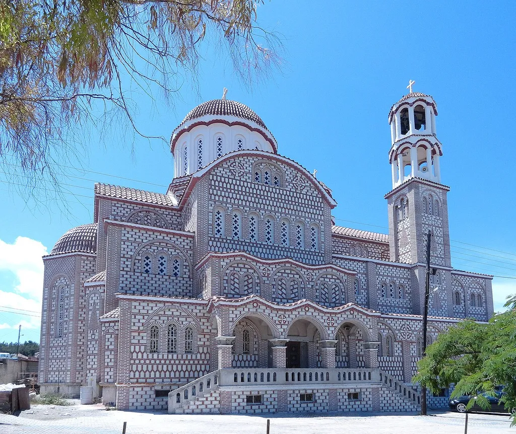 Curch in Nea Potidea, Greece