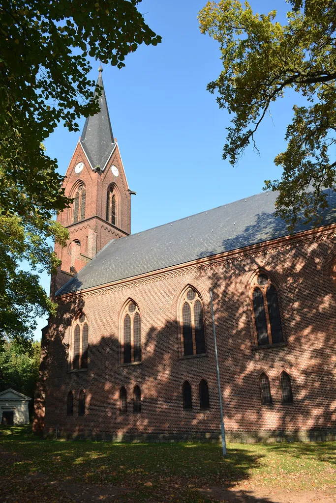 St.Michael church, Werneuchen municipality, Barnim district, Brandenburg state, Germany
