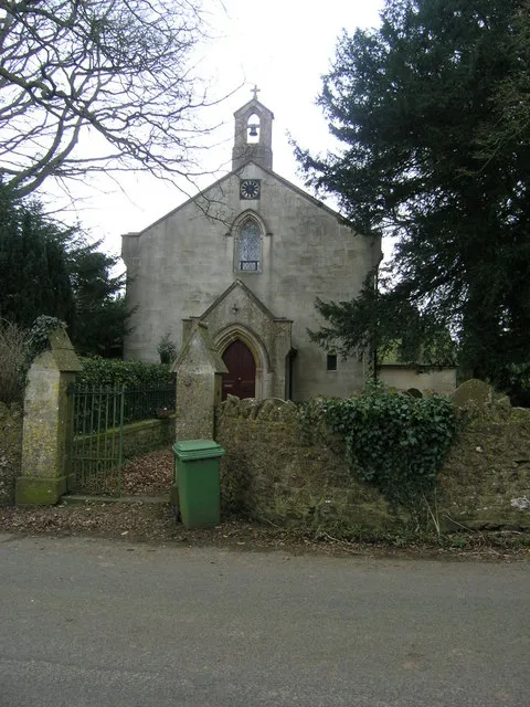 Former Christ Church, Stockhill Road, Downside, Somersetm seen from the west. Built in 1838 as a chapel of ease to Midsomer Norton. Now redundant and converted to secular use.