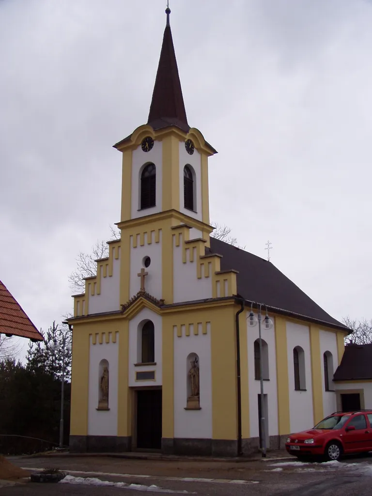 Nahořany - Church of the Holy Family