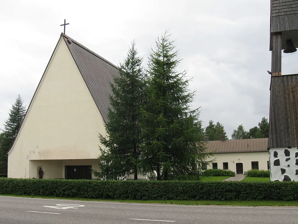The church of Suomussalmi, Finland.