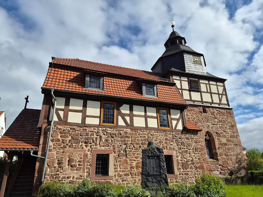 Kirche Großensee, Werra-Suhl-Tal in Thüringen