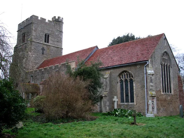 St Edmund's church. The parish church of East Mersea is dedicated to St Edmund. The Rev. Sabine Baring Gould (author of hymns including 'Onward Christian Soldiers' and 'Now the day is over' as well as 'Mehalah' a local story of violence and tragedy) was Rector here from 1870-1881.