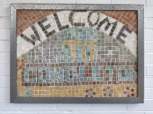 Congleton railway station mosaics