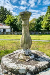 Sundial in St Garmon's Churchyard