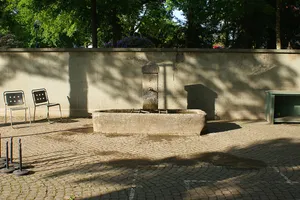 fountain playground Rose Garden Bern