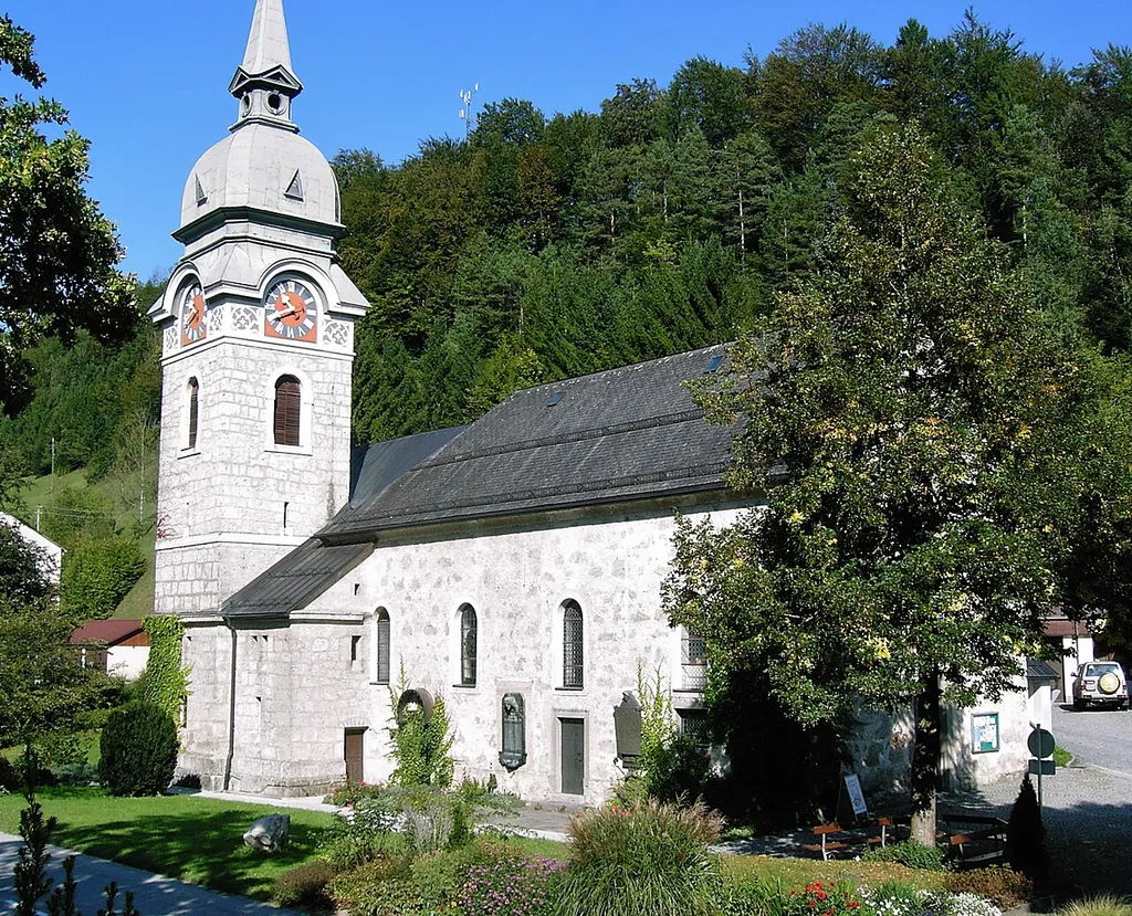 Laussa Katholische Pfarrkirche Maria Himmelfahrt Kirchenplatz