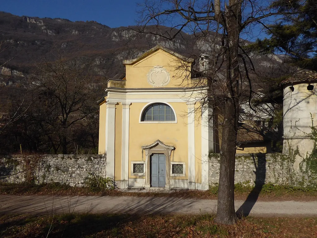 Mori Stazione (Rovereto, Trentino, Italy), Saint Ignatius church