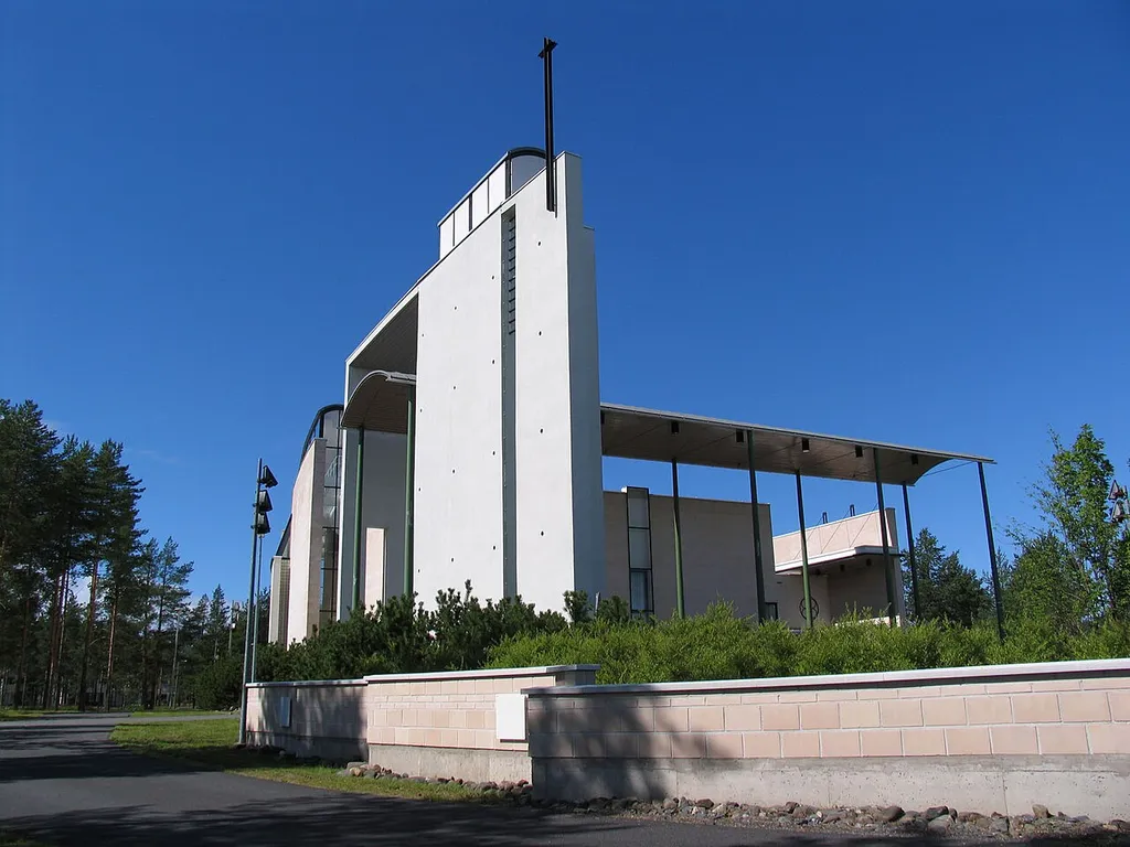 The Church of the Holy Trinity in Kempele, Finland