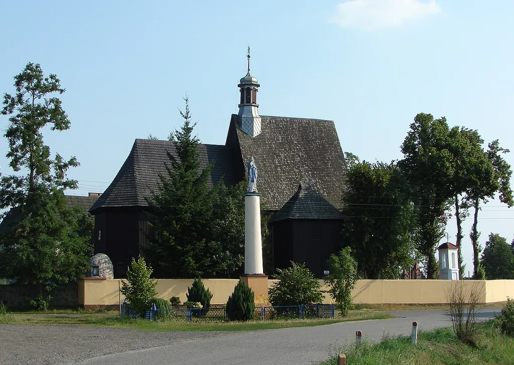 Borysławice Kościelne, St. Mary's Church.