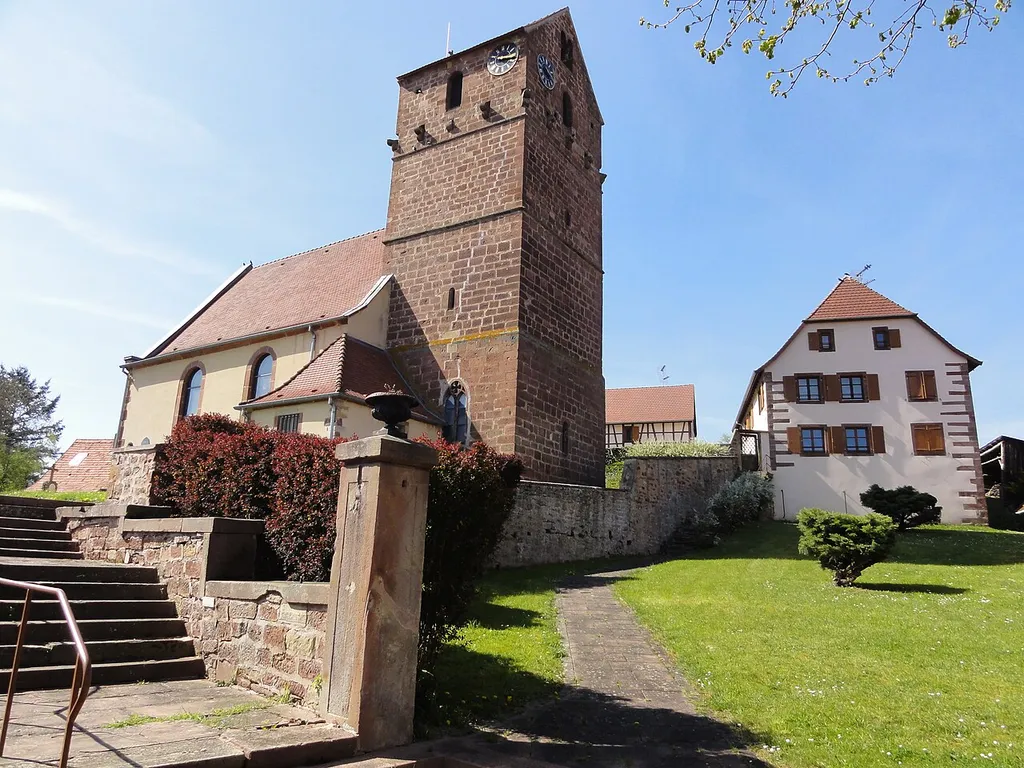 Alsace, Bas-Rhin, Allenwiller, Église protestante Saint-Michel (XIIIe-XVIIIe): This building is indexed in the base Mérimée, a database of architectural heritage maintained by the French Ministry of Culture, under the reference IA67007503 . brezhoneg ∙ català ∙ Deutsch ∙ English ∙ español ∙ Esperanto ∙ euskara ∙ français ∙ italiano ∙ magyar ∙ Nederlands ∙ português do Brasil ∙ português ∙ română ∙ sicilianu ∙ slovenščina ∙ suomi ∙ svenska ∙ Ελληνικά ∙ беларуская (тарашкевіца) ∙ македонски ∙ русский ∙ українська ∙ বাংলা ∙ 中文 ∙ +/−
