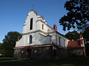 Church of the Assumption, Pabarė
