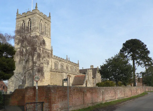Parish church of SS Peter and Paul, Wingrave, Buckinghamshire, seen from the southwest