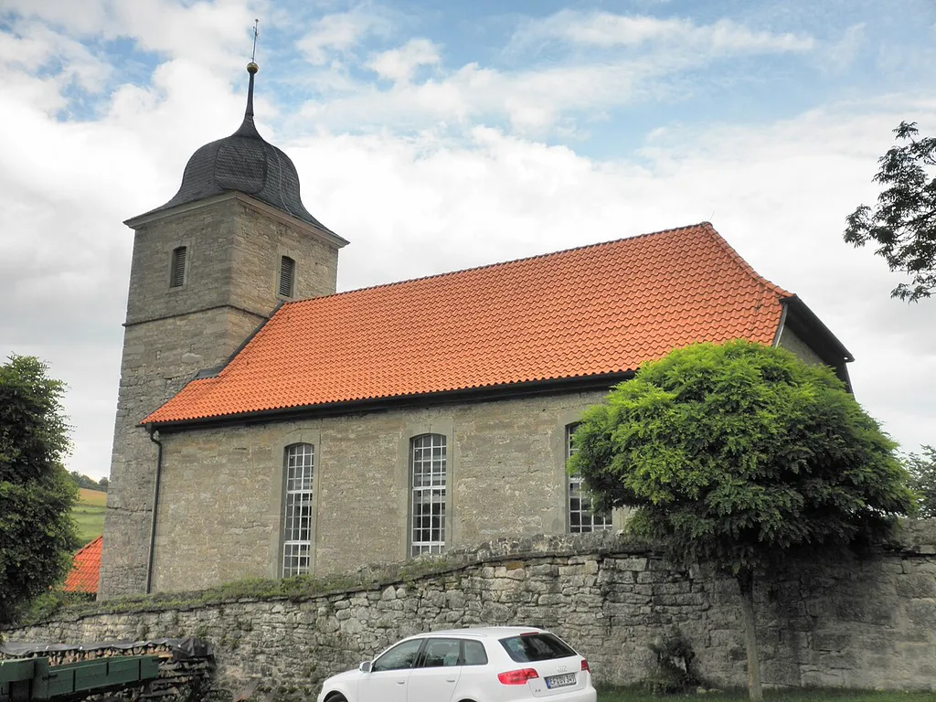 Church in Utendorf in Thuringia