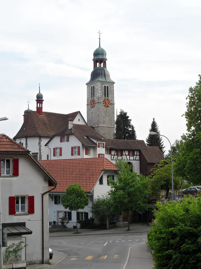 Church of Oberdorf, canton of Solothurn, Switzerland.