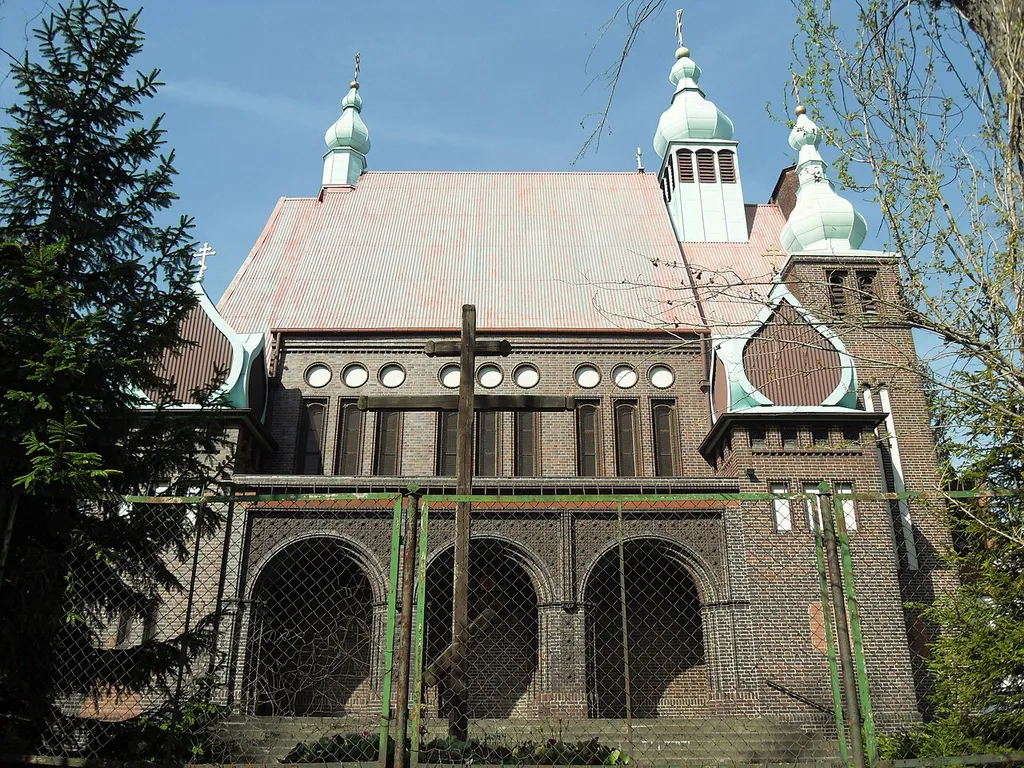Gdańsk Wrzeszcz Górny, ul. Traugutta 45 - kaplica z krematorium, obecnie katedra prawosławna p.w. św. Mikołaja, 1920
