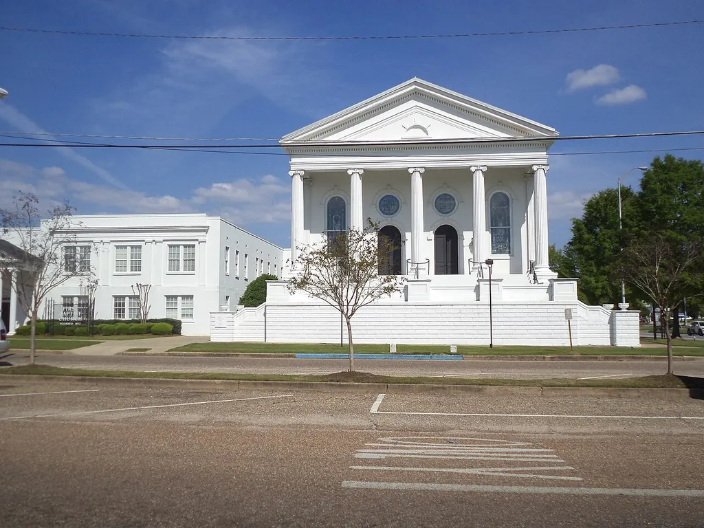First Baptist Church of Eufaula, 125 South Randolph St., Eufaula, Barbour County, Alabama