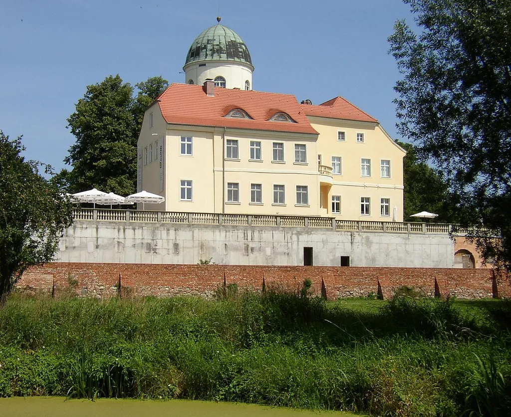 Castle in Lenzen in Brandenburg, Germany