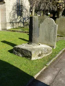 Cross shaft in St Michael's churchyard