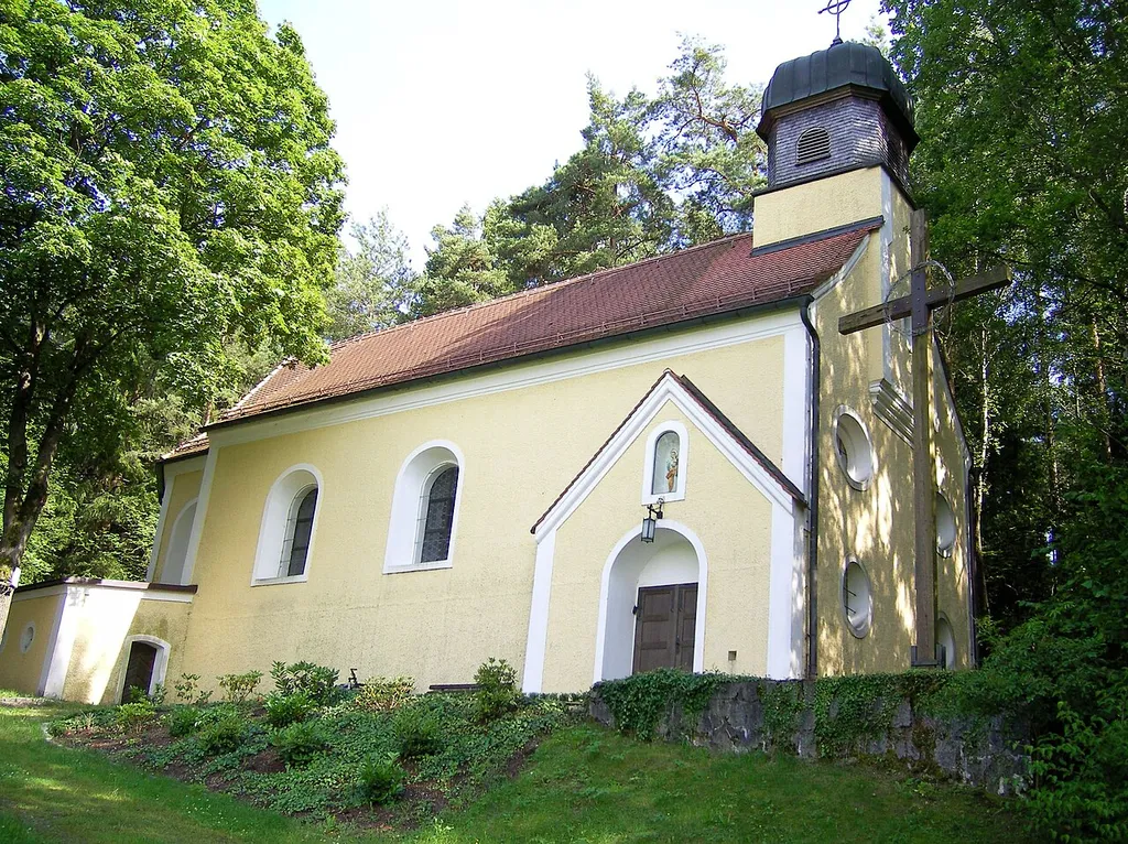 Büchlberg (Stadt Neunburg vorm Wald): Wallfahrtskirche St. Maria und Johannes von Nepomuk