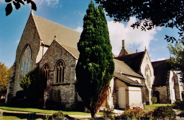 St Mark's parish church, Woolston, Hampshire, seen from the west